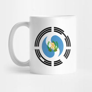 Korean Guatemalan Multinational Patriot Flag Series Mug